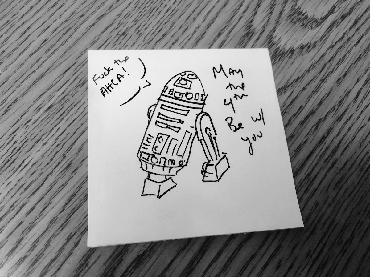 Poor Drawing of R2D2